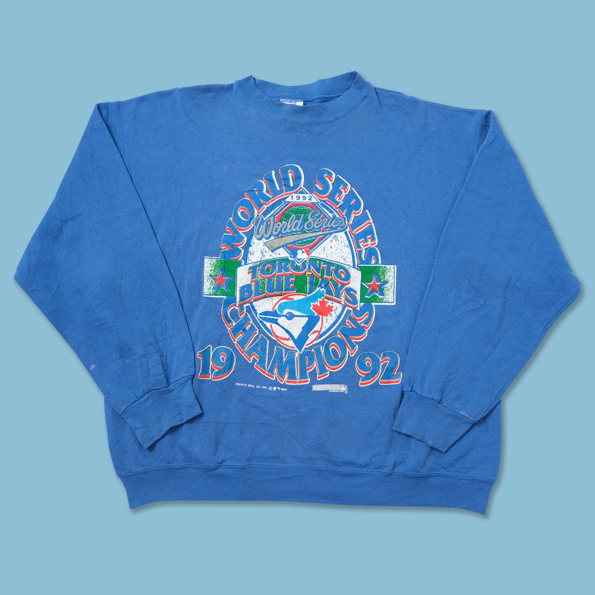 Vintage Toronto Blue Jays 1992 World Series Sweatshirt Size Medium –  Yesterday's Attic