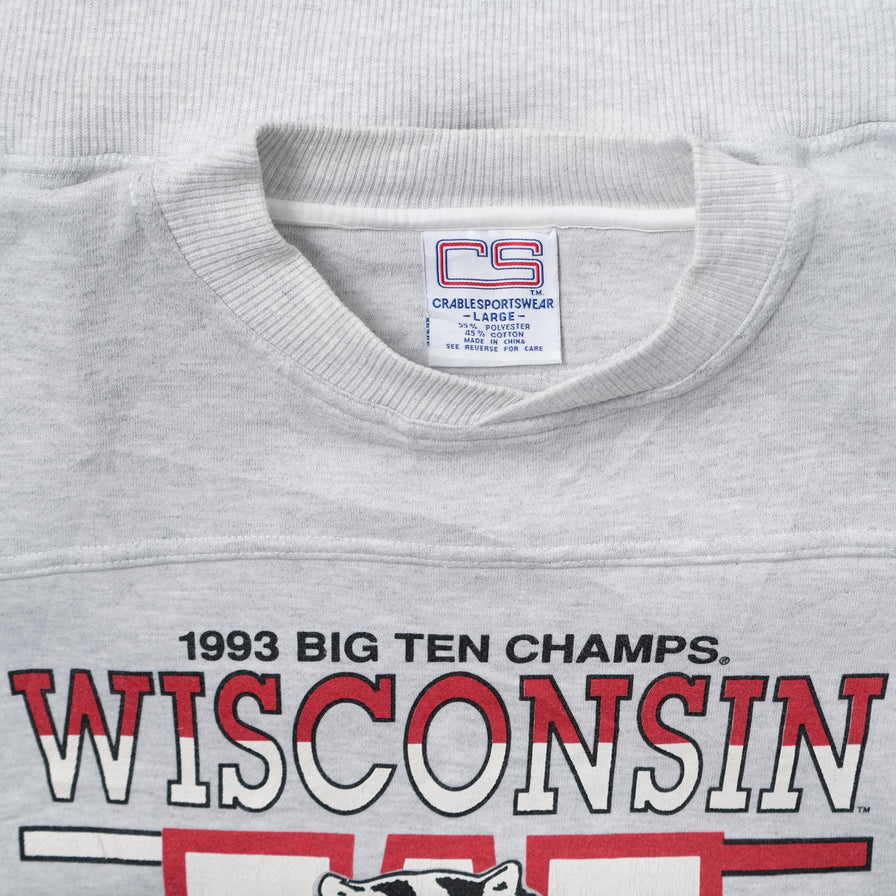 Vintage 1993 Wisconsin Badgers Sweater XLarge 