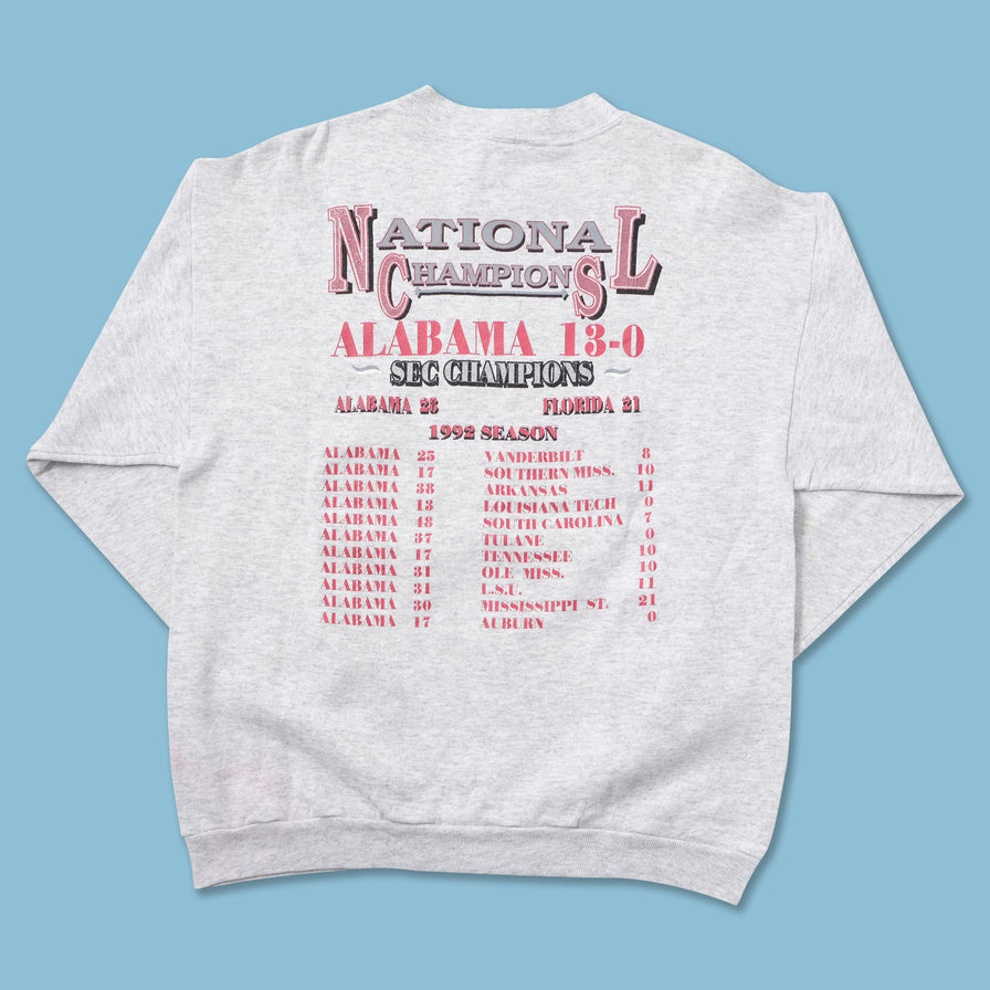 Vintage 1992 Alabama Crimson Sweater Medium 