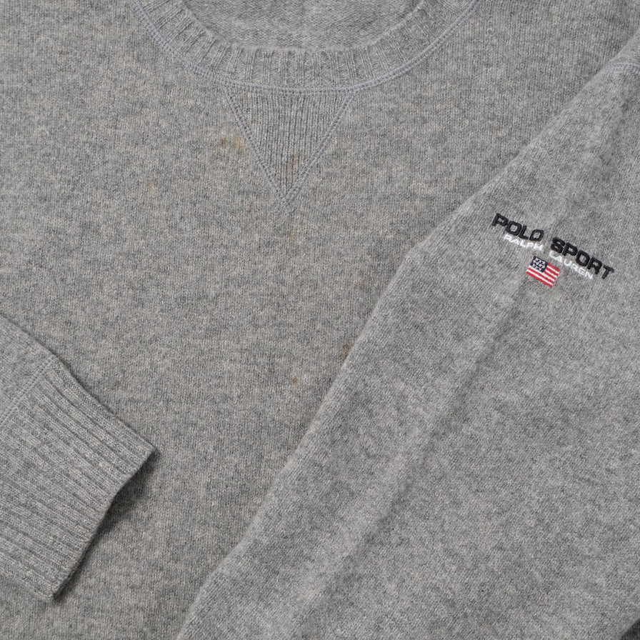 Vintage Polo Jeans Knit Sweater XLarge 