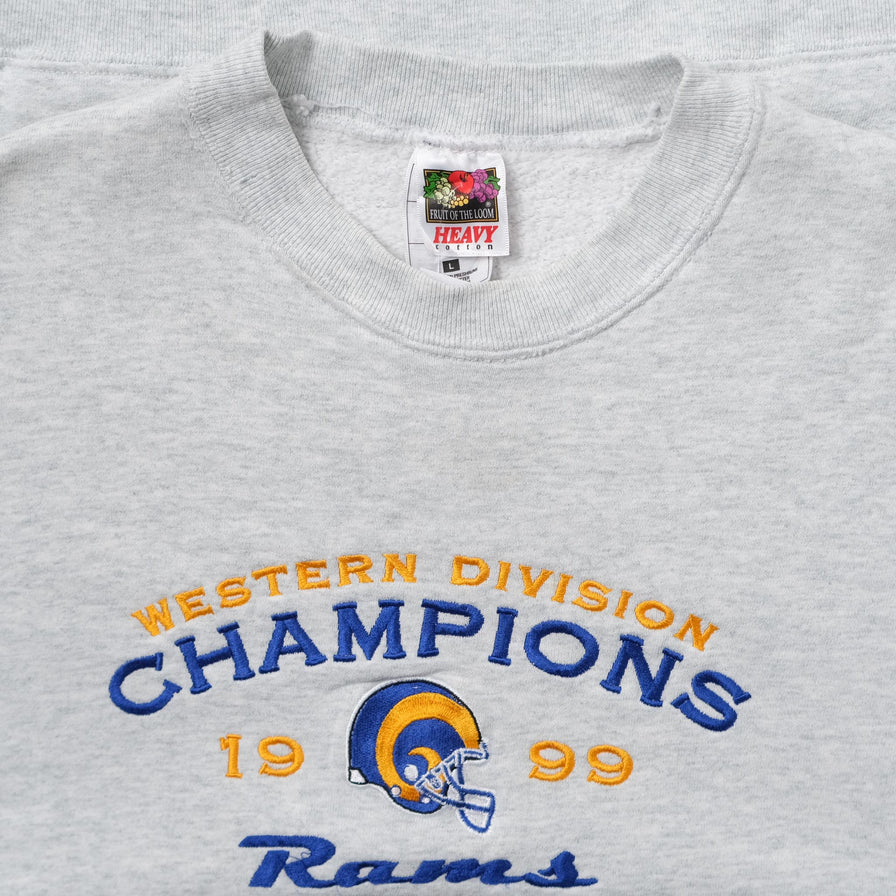 Vintage 1999 St. Louis Rams Sweater Small 