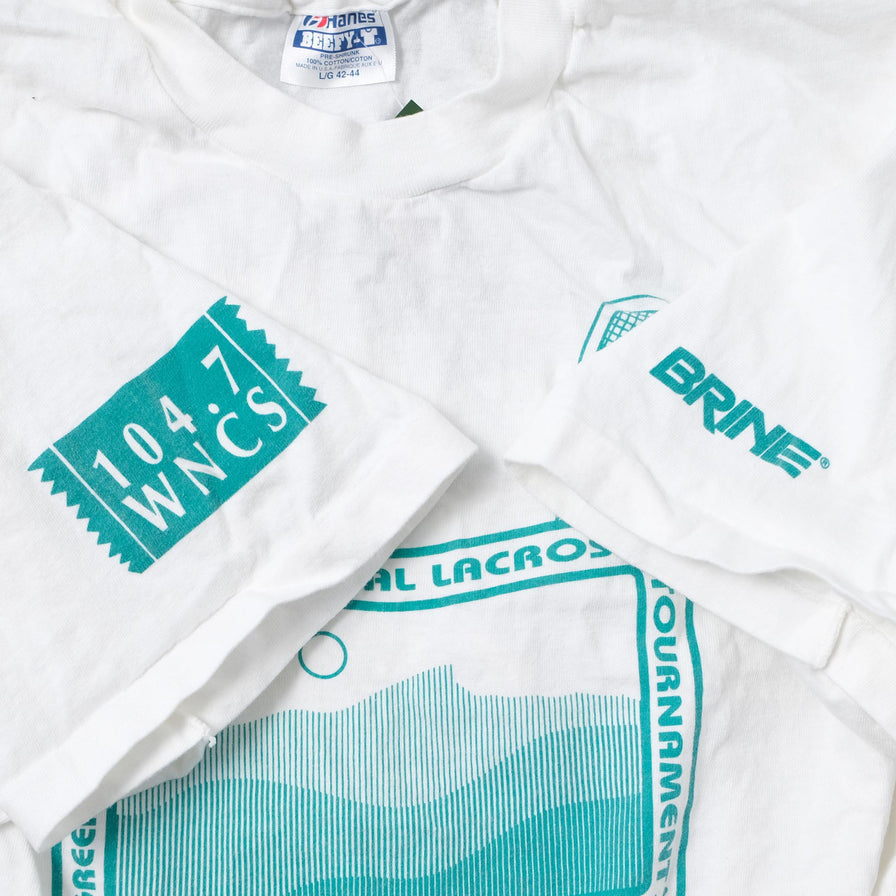 Vintage Lacrosse T-Shirt Large 