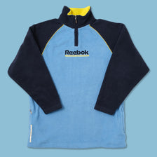 Vintage Reebok Q-Zip Fleece Small 