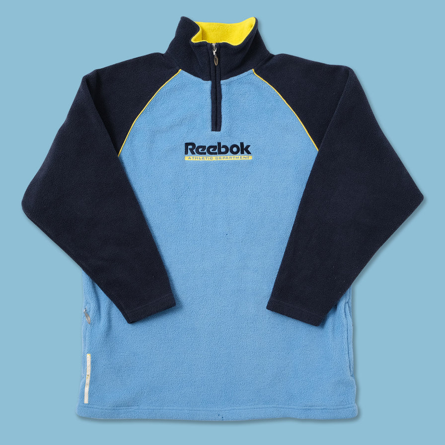 Vintage Reebok Q-Zip Fleece Small 