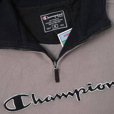 Vintage Champion Q-Zip Fleece Large 