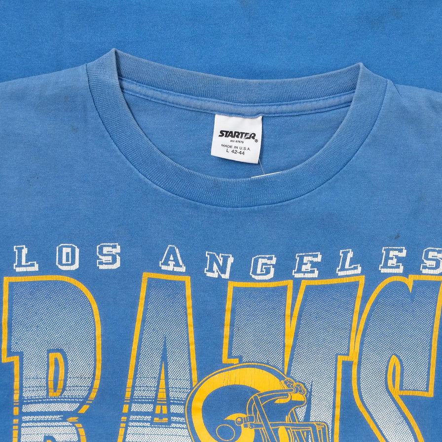 Vintage 1990 Starter LA Rams T-Shirt Large 