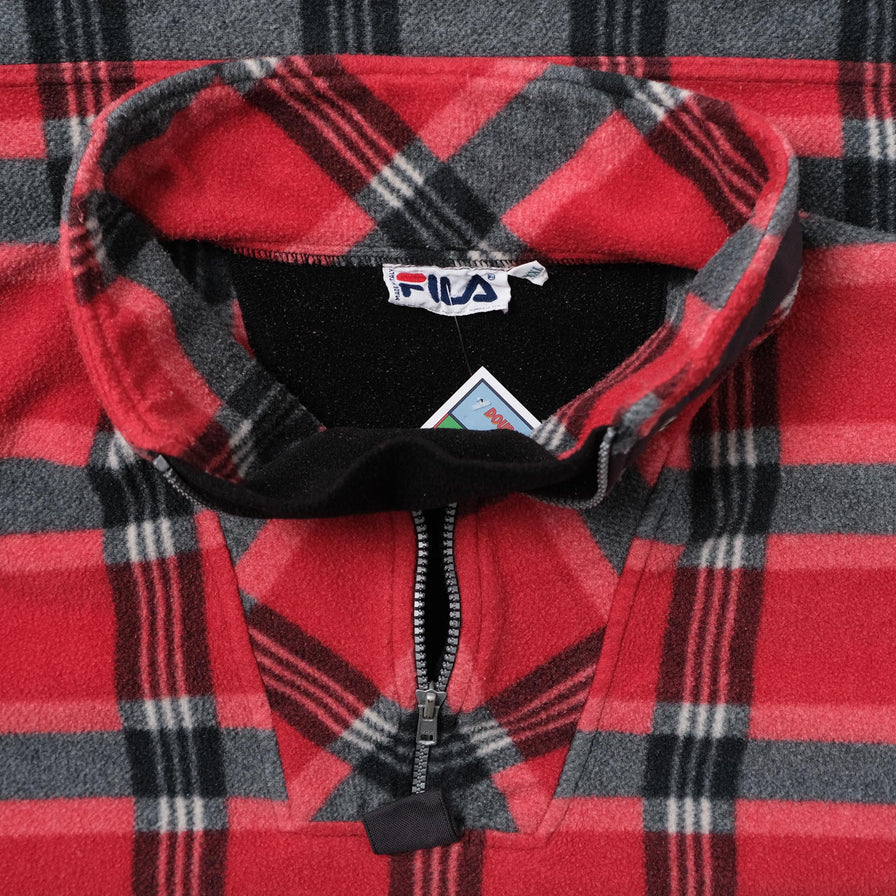 Vintage Fila Q-Zip Fleece XXLarge 