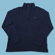 Vintage Polo Ralph Lauren Q-Zip Sweater XLarge 