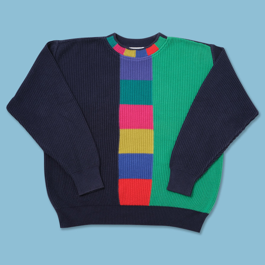 Vintage Carlo Colucci Knit Sweater XLarge 