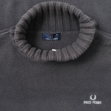 Vintage Fred Perry Turtleneck Sweater Medium 