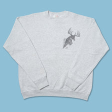 Vintage Deer Sweater XLarge 