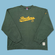 Vintage Reebok Green Bay Packers Sweater XXLarge 