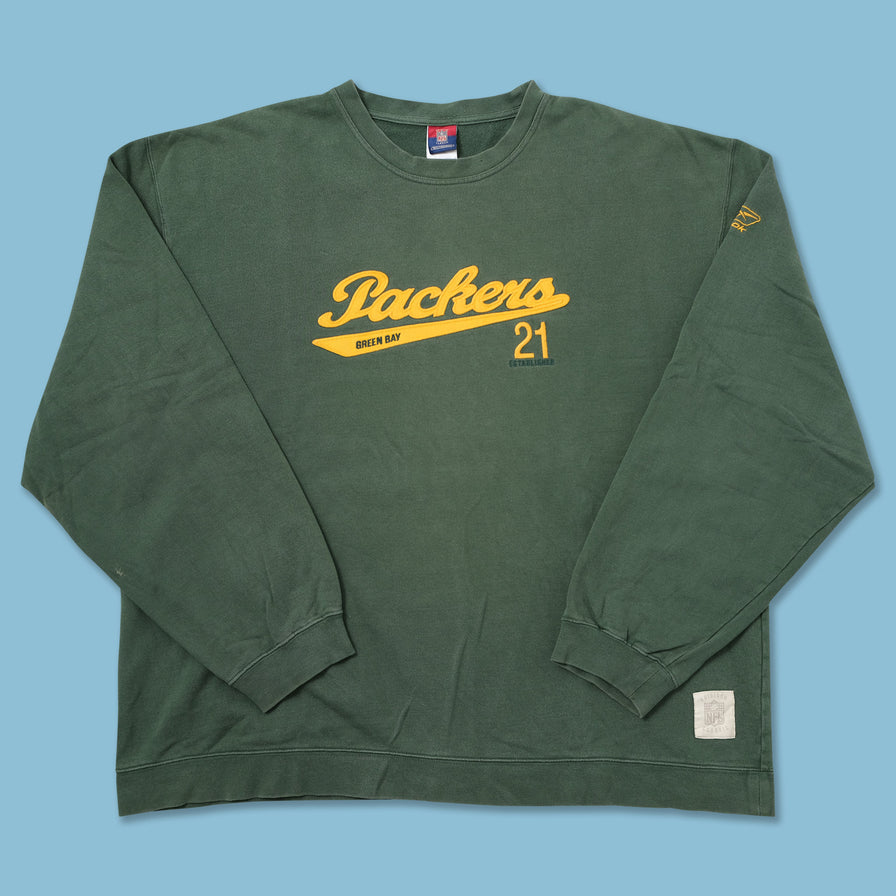 Vintage Reebok Green Bay Packers Sweater XXLarge 