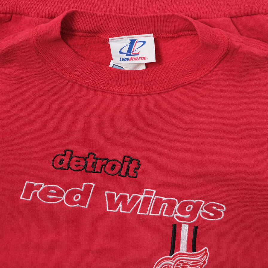Vintage Detroit Red Wings Sweater Large 