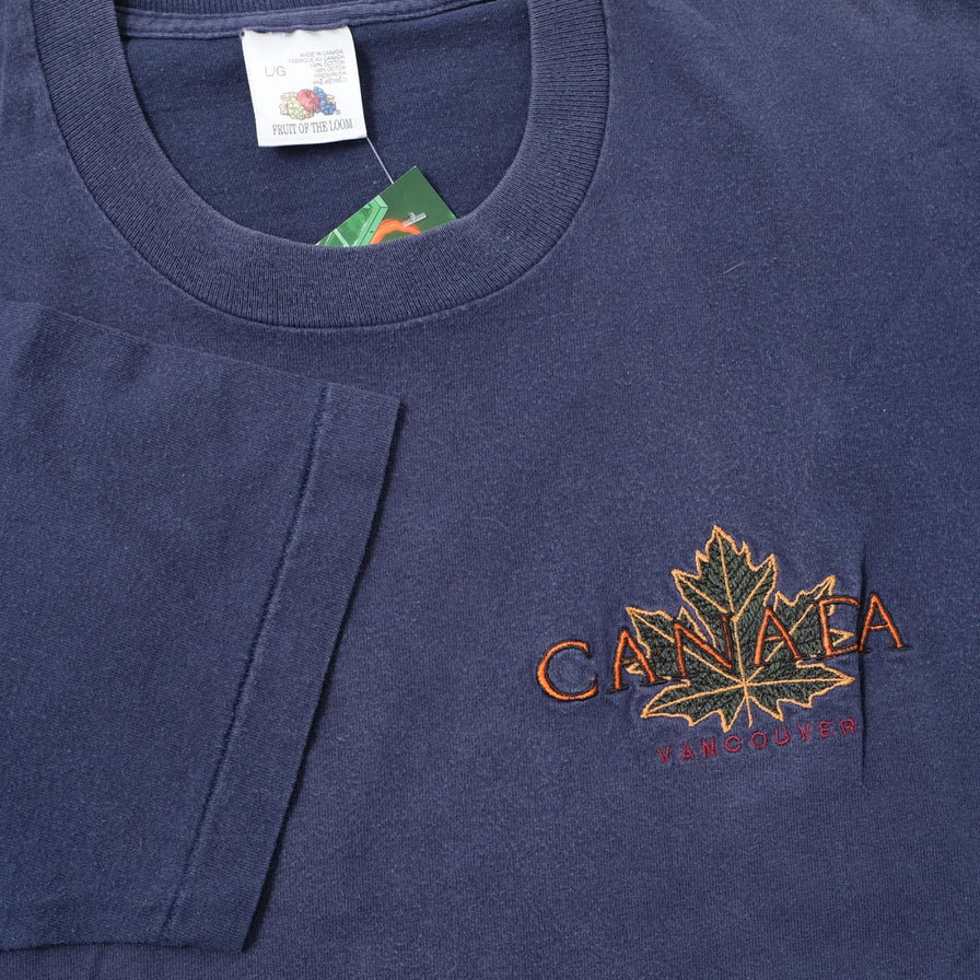 Vintage Canada Vancouver T-Shirt Large 