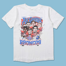 Vintage 1987 Denver Broncos T-Shirt Medium 