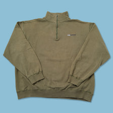 Vintage Reebok Q-Zip Sweater XLarge 