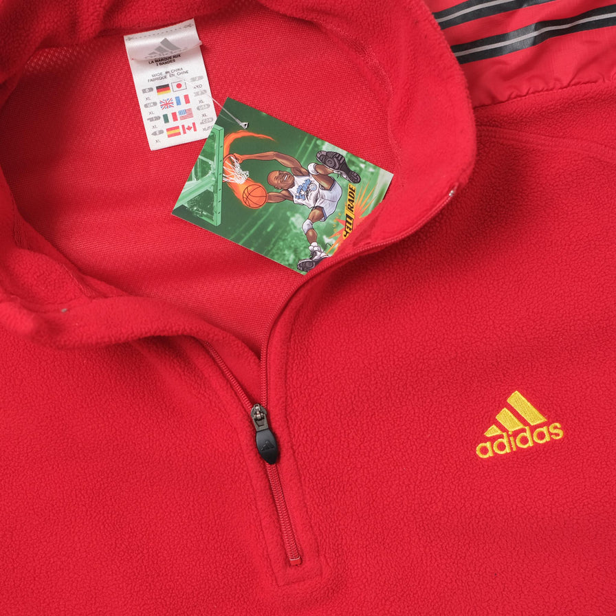 Vintage adidas Q-Zip Fleece XLarge 