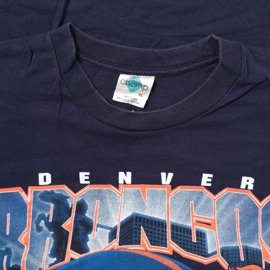 Vintage Denver Broncos T-Shirt Large 