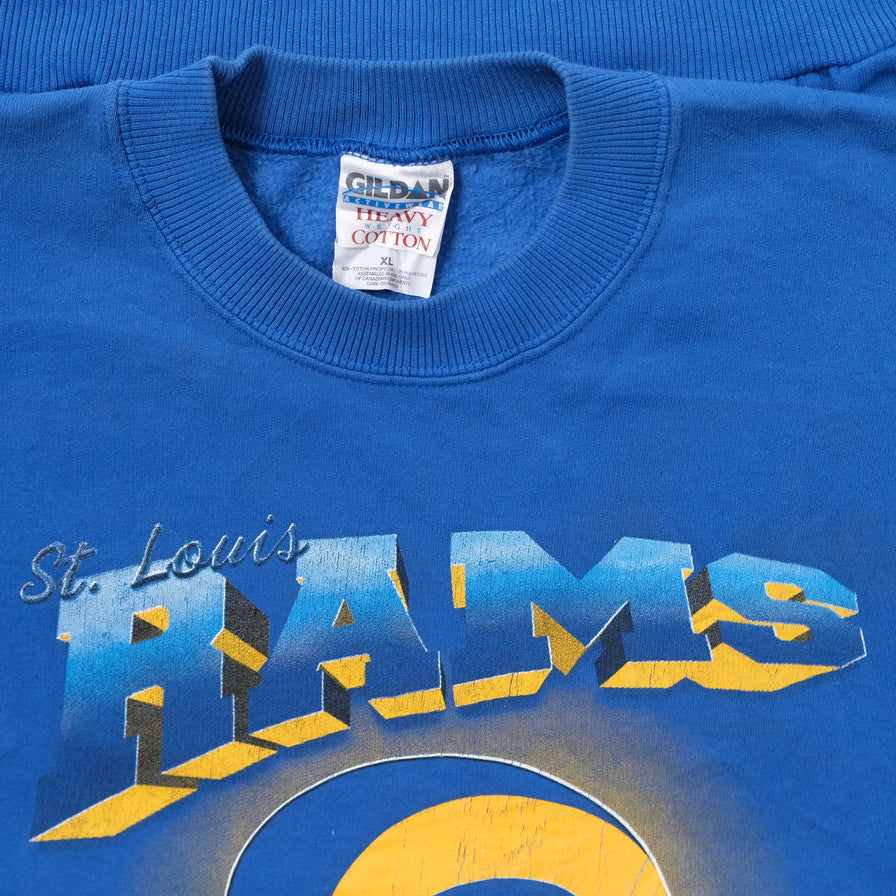 Vintage St. Louis Rams Sweater XLarge 