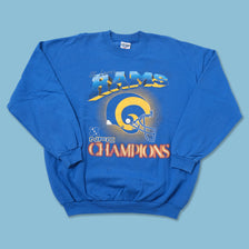 Vintage St. Louis Rams Sweater XLarge 