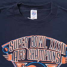 Vintage 1998 Denver Broncos T-Shirt Medium 