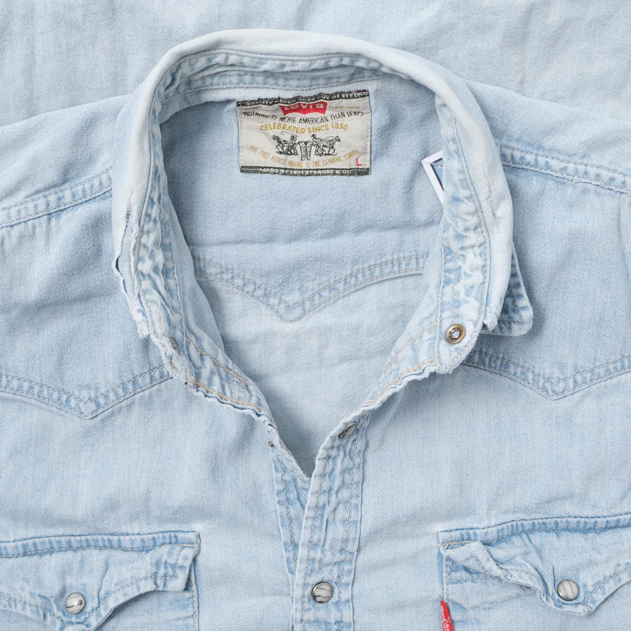 Vintage Levi's Denim Shirt Large 