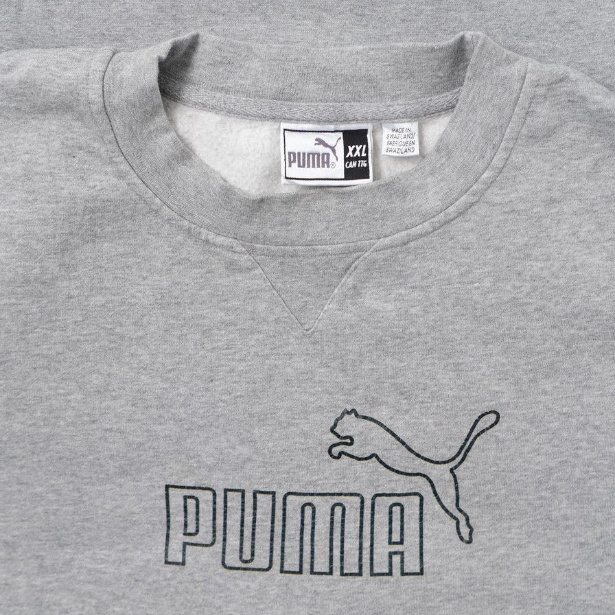 Vintage Puma Logo Sweater XXLarge 