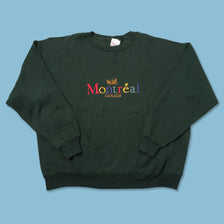 Vintage Montreal Sweater Large 