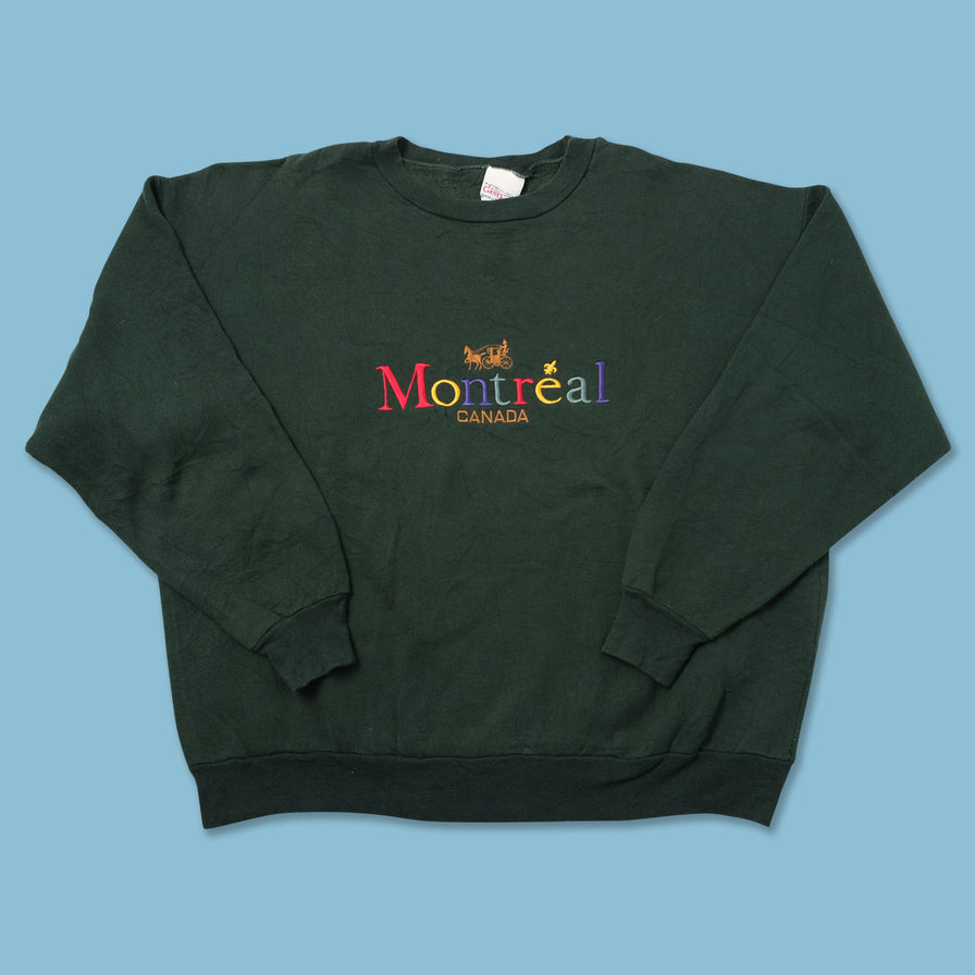 Vintage Montreal Sweater Large 