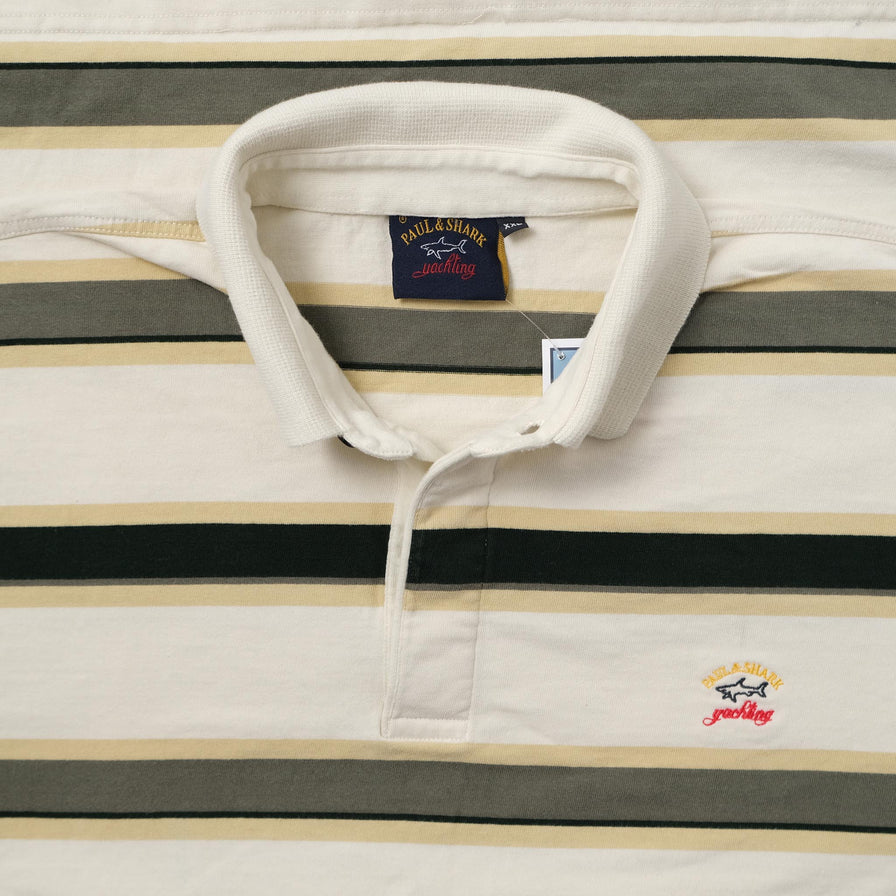 Vintage Paul Shark Long Polo Large 