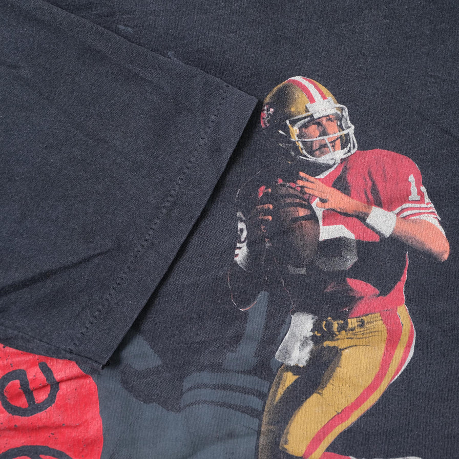Vintage Joe Montana T-Shirt Large 