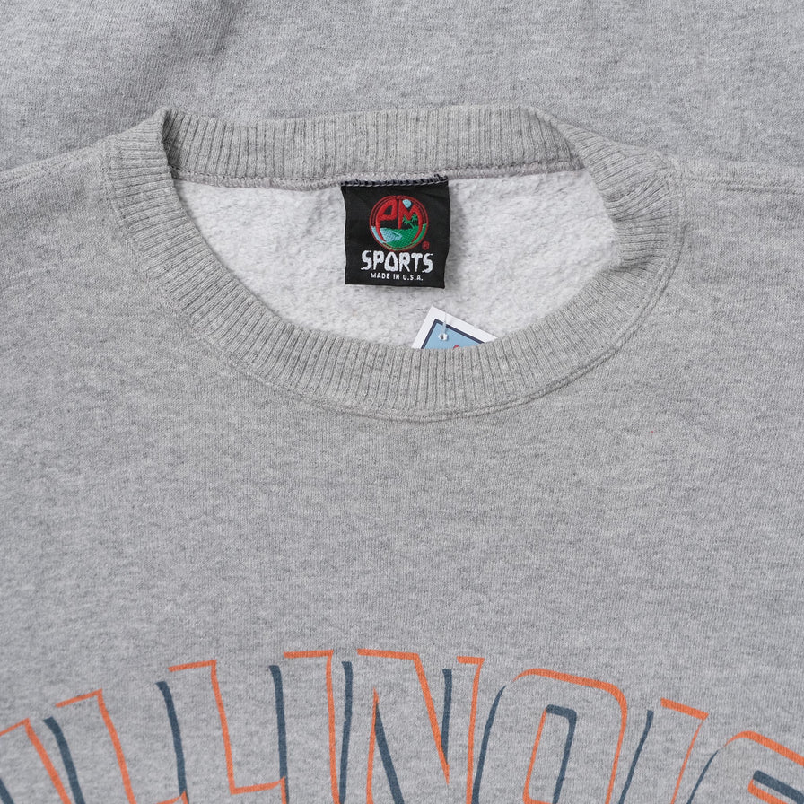Vintage Illinois Sweater Large 