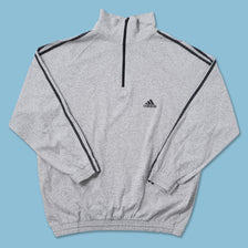 Vintage adidas Q-Zip Sweater Large 