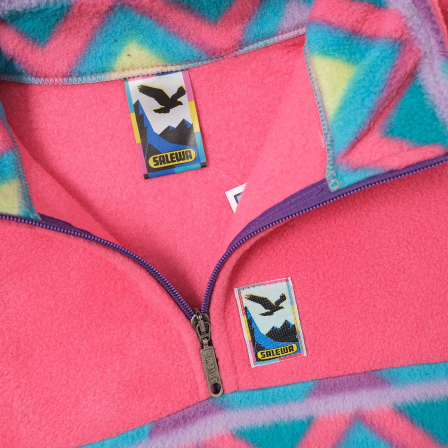 Vintage Salewa Women’s Q-Zip Fleece Small 