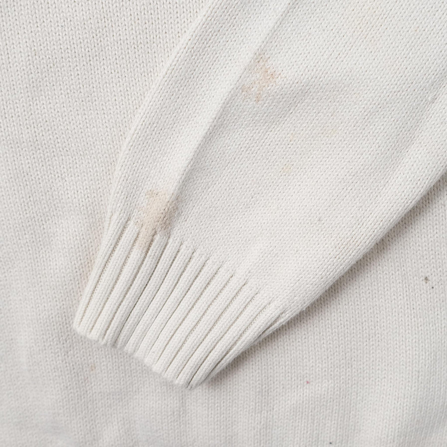 Vintage Polo Ralph Lauren Q-Zip Sweater Small 