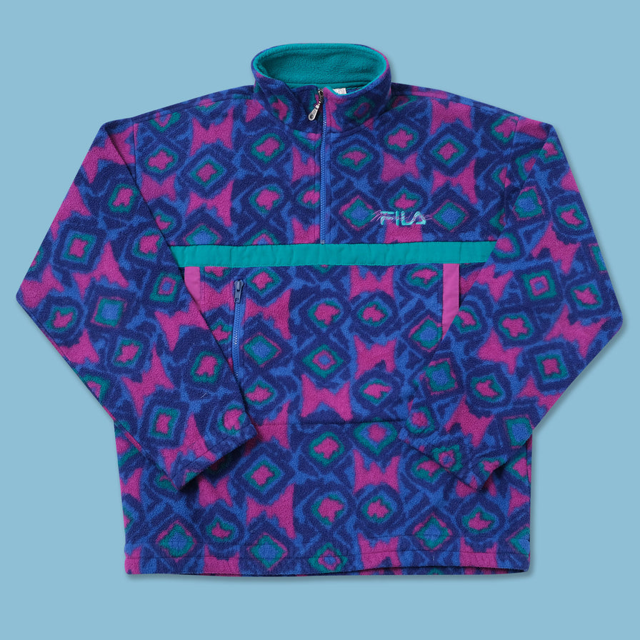 Vintage Fila Magic Line Q-Zip Fleece XLarge 