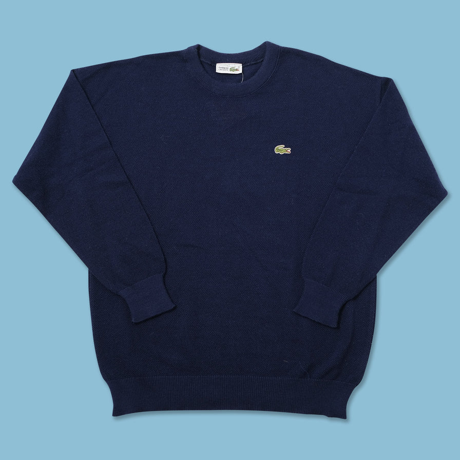Vintage Lacoste Knit Sweater Large 
