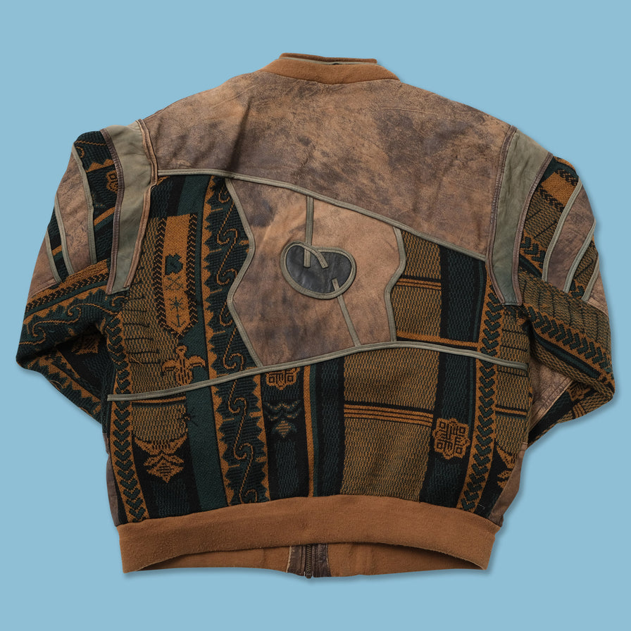 Vintage Leather Jacket Large 