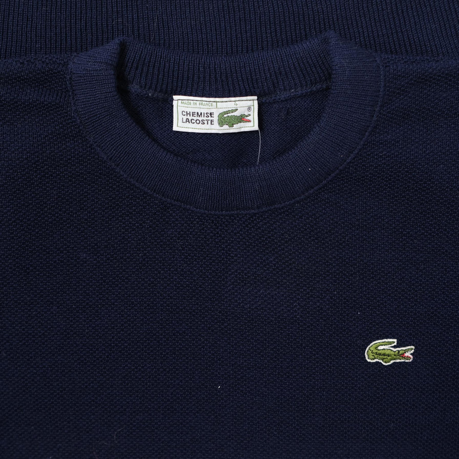 Vintage Lacoste Knit Sweater Medium 