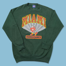 Vintage Miami Hurricanes Sweater Medium 