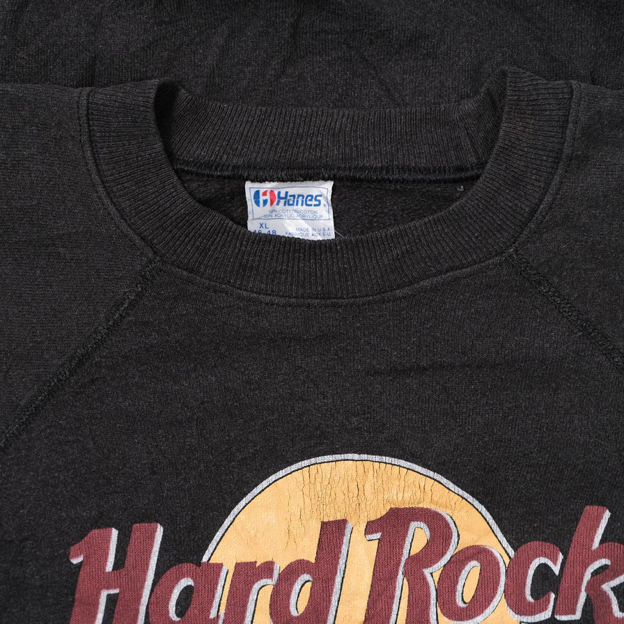 Vintage Hard Rock Cafe Houston Sweater Large 
