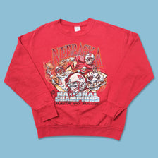 Vintage 1995 Nebraska Huskers Sweater Medium 