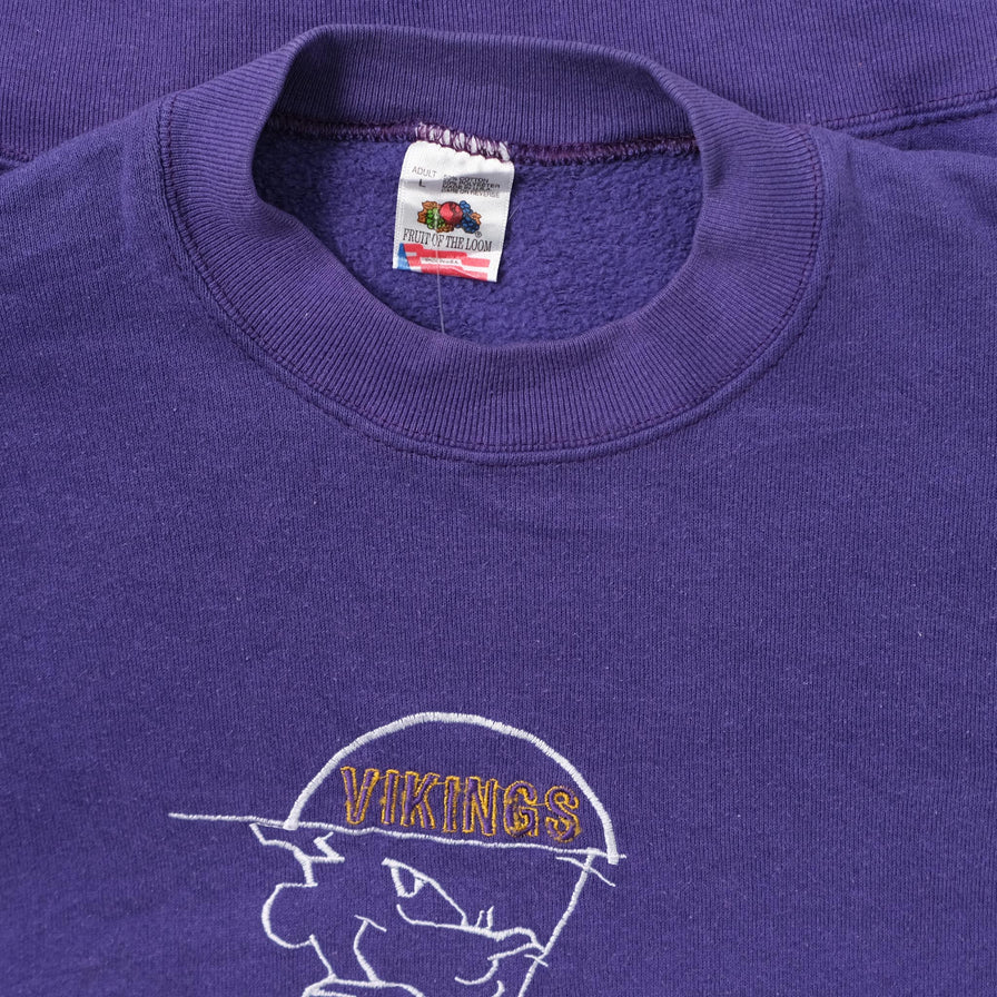 Vintage Minnesota Vikings Sweater Large 