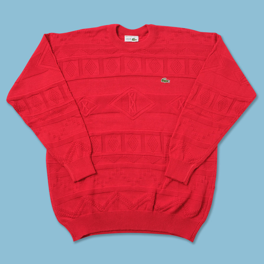 Vintage DS Lacoste Knit Sweater XLarge 