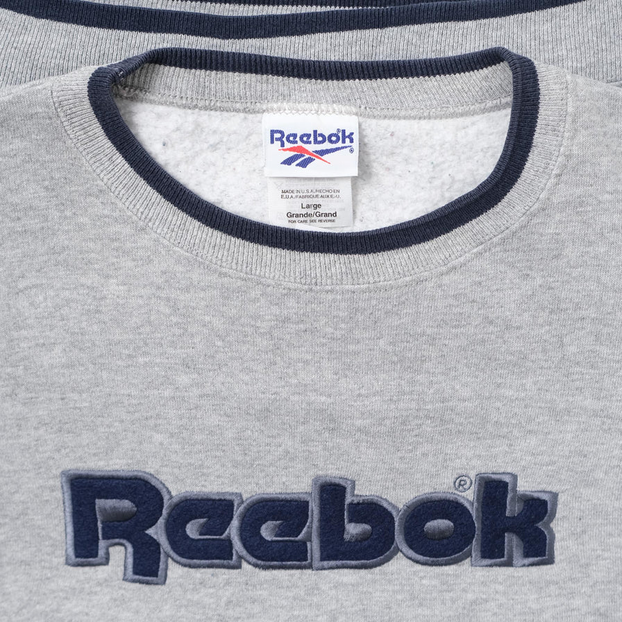 Vintage Reebok Sweater Large 