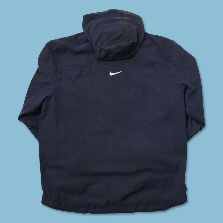 Vintage Nike Hooded Track Jacket Large 