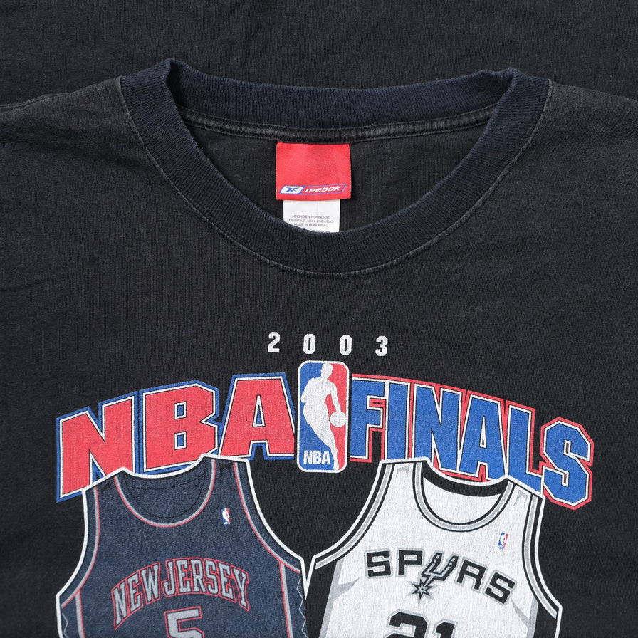 Vintage 2003 Reebok NBA Finals T-Shirt XXLarge 