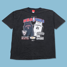 Vintage 2003 Reebok NBA Finals T-Shirt XXLarge 