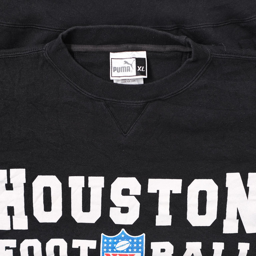 Vintage 2002 Puma Houston Football Sweater XLarge 